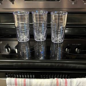 Clear Tumbler Tervis Set of 3